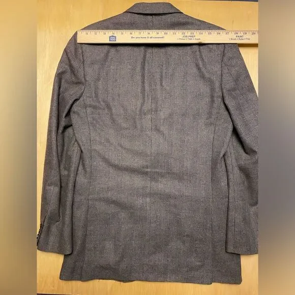 Eagle Clothes Gray Sport Coat Blazer 38R - Picture 8 of 15